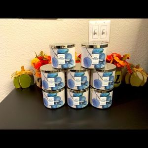 Sun drenched linen 3 wick Candle